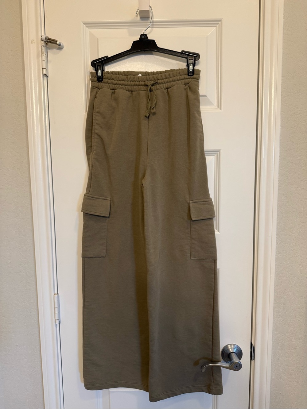 Hello Franki by Francesca’s Olive Brown Kids Cargo Sweatpants